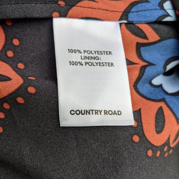 Country Road floral hankerchief hem midi dress - Picture 6 of 6